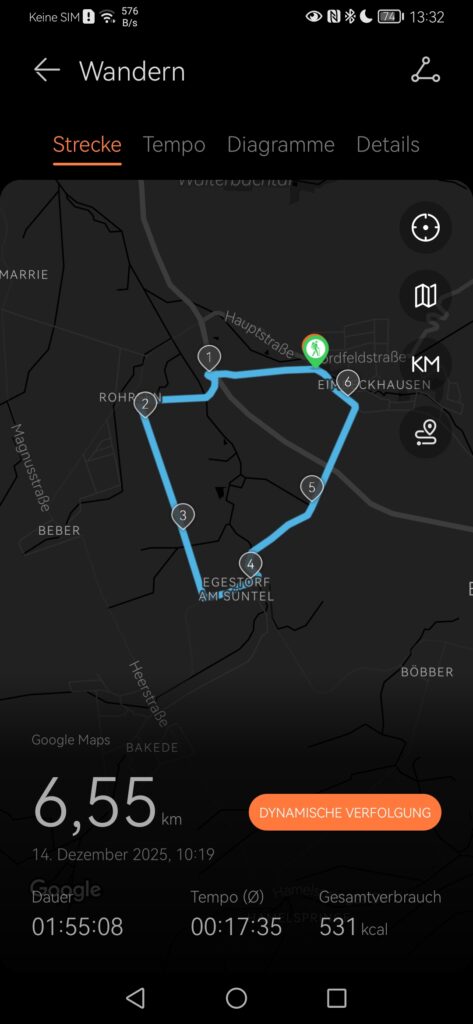 Wandern am 3 Advent